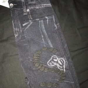 Black Butterfly Leggings